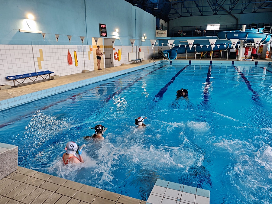 Hokej pod wodą Walenie Siemianowice Śląskie Finał WOŚP w Rudzie Śląskiej 25 I 2026